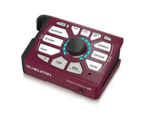 TC HELICON PERFORM-VG - процессор эффектов для вокала и акустич. гитары, установка на микроф.стойку