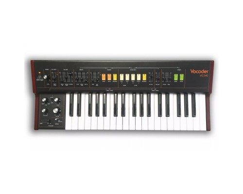 BEHRINGER VOCODER VC340 - аналоговый вокодерный синтезатор, 37 клавиш