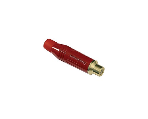 AMPHENOL ACJR-RED - разъем RCA кабельный мама (красный)
