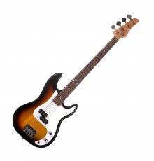 REDHILL PB200 VS - бас-гитара 4-стр, P+P, 864 мм, корпус тополь, гриф клен, цвет санберст