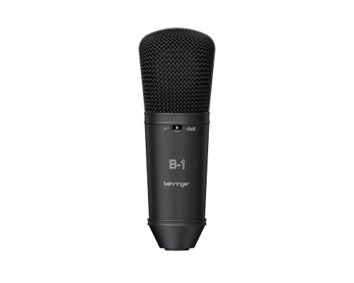 BEHRINGER B-1 DARK EDITION - студийный микрофон с большой диафрагмой (в черном цвете)