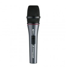 SENNHEISER E 865 S - конденсаторный вокальный микрофон с выкл., суперкардиоида, 20 - 20000 Гц, 350 О