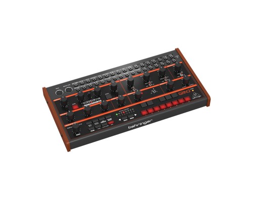 BEHRINGER GRIND - полумодульный гибридный синтезатор, цифровая генерация, аналоговая обработка
