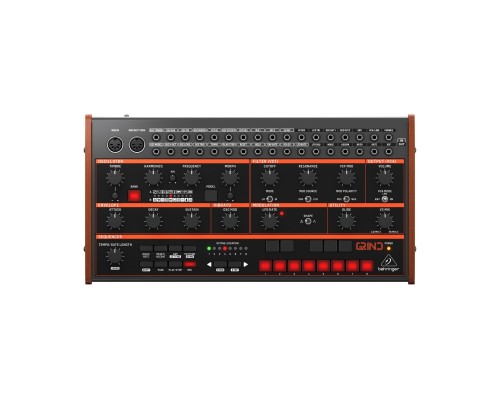 BEHRINGER GRIND - полумодульный гибридный синтезатор, цифровая генерация, аналоговая обработка
