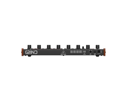 BEHRINGER GRIND - полумодульный гибридный синтезатор, цифровая генерация, аналоговая обработка