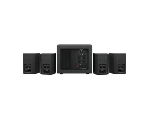 BEHRINGER SAT 1004 Bundle - комплект акустических систем, 600 Вт, 4х4' пассивных сателитов, 1х8' акт