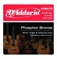 D'ADDARIO EPBB170 - струны для акуст. БАС-гитары. SOFT, фосфор-бронза 45-100