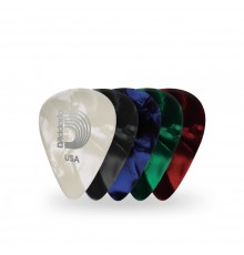 PLANET WAVES 1CAP4-10 - комплект медиаторов, 10 шт., толщина 0,70, разноцветные, материал целлулоид