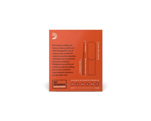 RICO RJA1025 - трости для альт-саксофона 2,5 (10шт)