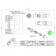 AMPHENOL AX5F - разъем XLR кабельный мама , 5 контактов, точеные контакты, цвет - никель