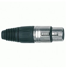 PROEL XLR3FV - разъем XLR 3Р, мама, кабельный, корпус металл / пластик