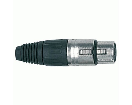 PROEL XLR3FV - разъем XLR 3Р, мама, кабельный, корпус металл / пластик