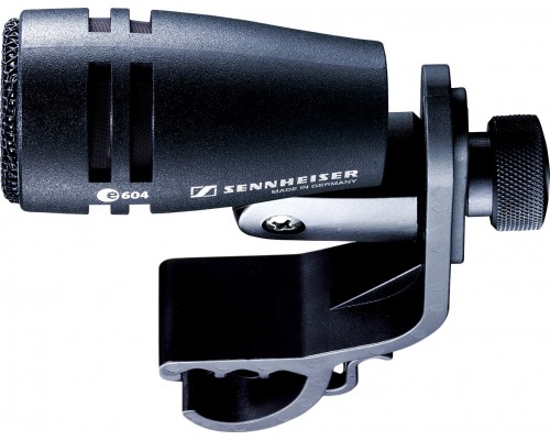 SENNHEISER E 604 - динамический микрофон для ударных , с креплением , 40 - 18000 Гц, 350 Ом