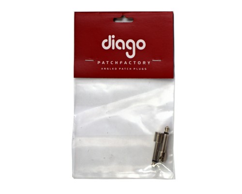 DIAGO PF02 - набор (Jack 1/4'), 2 моно джека 6.3 мм (крепление кабеля без пайки)