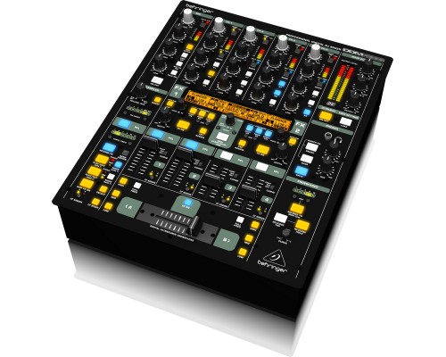 BEHRINGER DDM4000 - цифровой DJ- микшерный пульт, 5 кан., 4 стерео+1 микрофонный вход