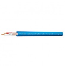 PROEL HPC210BL - микрофонный кабель, диаметр - 6,5 мм, в катушке 100 м (синий)