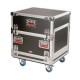 GATOR G-TOUR-GRC-1406 - туровый рэковый кейс на колесах 14U + 6U