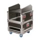 GATOR G-TOUR-GRC-1406 - туровый рэковый кейс на колесах 14U + 6U