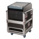 GATOR G-TOUR-GRC-1406 - туровый рэковый кейс на колесах 14U + 6U