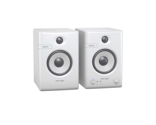 BEHRINGER TRUTH 4.5 BT-WH - ультралинейные 64-ваттные студийные, референсные мониторы, Bluetooth 5.3