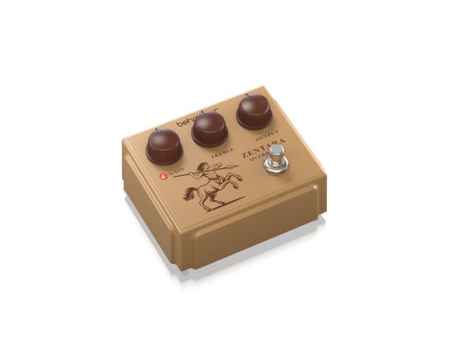 BEHRINGER ZENTARA OVERDRIVE - педаль эффектов, легендарный 'прозрачный' овердрайв