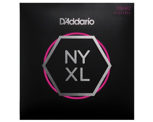 D'ADDARIO NYXL0942 - струны для электрогитары, никель, 9-42