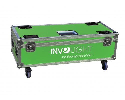 INVOLIGHT LEDFS350 - следящая LED пушка в кейсе, 350 Вт, DMX512, 6 цветов + CTO