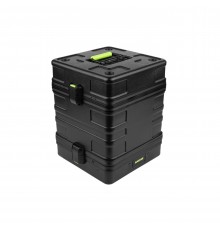 GATOR SH-WSYS-CASE4 - пластиковый кейс для 4-х радиосистем Shure