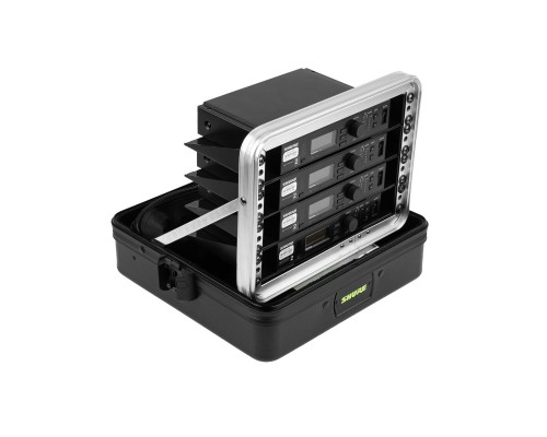 GATOR SH-WSYS-CASE4 - пластиковый кейс для 4-х радиосистем Shure