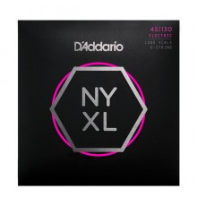 D'ADDARIO NYXL45130 - струны для БАС-гитары, Long Scale, Reg Light, 45-130