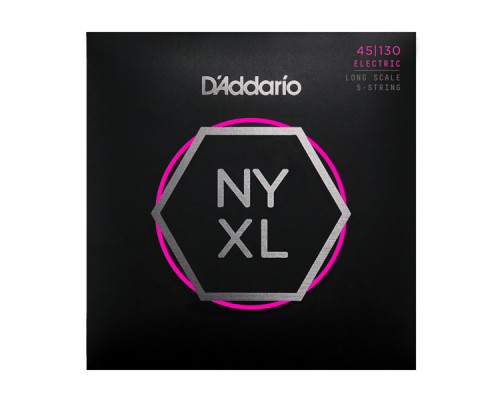 D'ADDARIO NYXL45130 - струны для БАС-гитары, Long Scale, Reg Light, 45-130