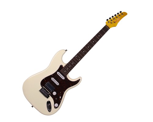 REDHILL STM300 CWH - электрогитара, Stratocaster, S-S-H, ольха/клен+палисандр, цвет белый