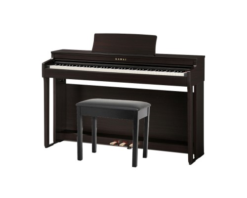 KAWAI CN201 R - цифровое пианино, банкетка, механика Responsive Hammer III, 88 клавиш, цвет палисанд