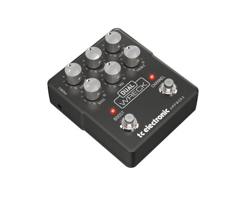 TC ELECTRONIC DUAL WRECK PREAMP - двухканальный гитарный предусилитель, педаль