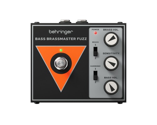 BEHRINGER BASS BRASSMASTER FUZZ - легендарный басовый фузз