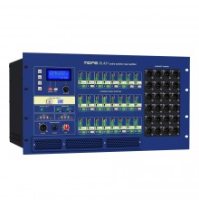 MIDAS DL431 - микрофонный сплитер, 24 мик/лин вх, 2 мик преампа на вход, 72 вых, 96кГц, 2 x AES50 А