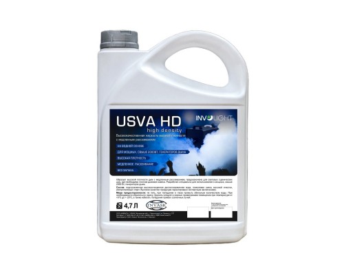INVOLIGHT USVA HD - жидкость высокой плотности с медленным рассеиванием для генераторов дыма