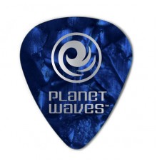 PLANET WAVES 1CBUP6-10 - медиатор (1,00mm), (10шт), синий перламутр, Heavy, Standard