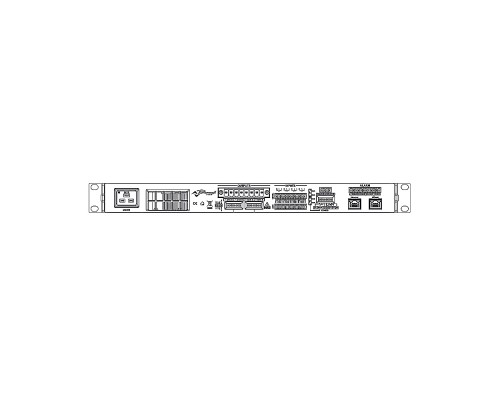 POWERSOFT Quattrocanali 4804 DSP+DANTE - четырехканальный усилитель мощности 1500 Вт на 2 Ома, с DSP