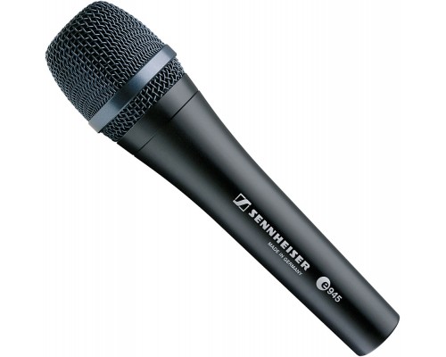 SENNHEISER E 945 - динамический вокальный микрофон, суперкардиоида, 40 - 18000 Гц, 350 Ом