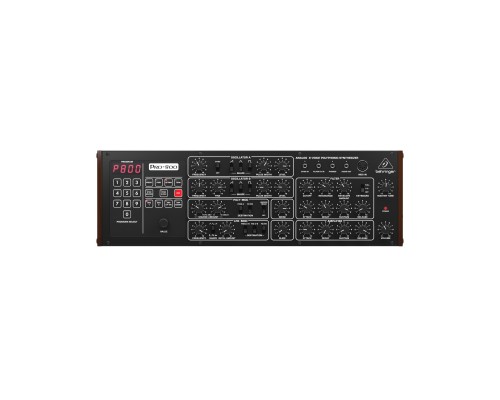BEHRINGER PRO-800 - классический аналоговый 8-голосный полифонический синтезатор с VCO, VCF, арпеджи