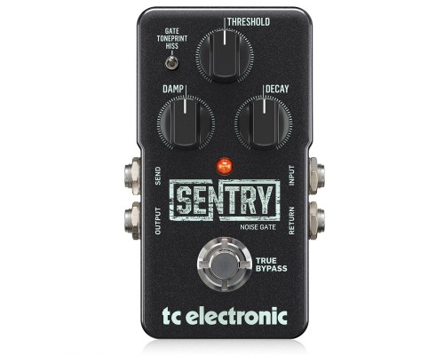 TC ELECTRONIC SENTRY NOISE GATE - гитарная педаль шумоподавитель