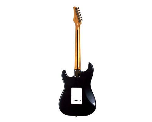 REDHILL STM300 MBK - электрогитара, Stratocaster, S-S-H, ольха/клен+палисандр, цвет черный металлик
