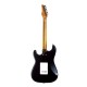 REDHILL STM300 MBK - электрогитара, Stratocaster, S-S-H, ольха/клен+палисандр, цвет черный металлик