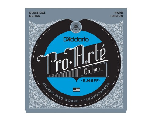 D'ADDARIO EJ46FF - струны для классической гитары,карбон, сильное натяжение