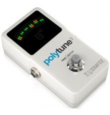 TC ELECTRONIC POLYTUNE 3 - хроматический тюнер с полифоническим режимом и отключаемым буфером