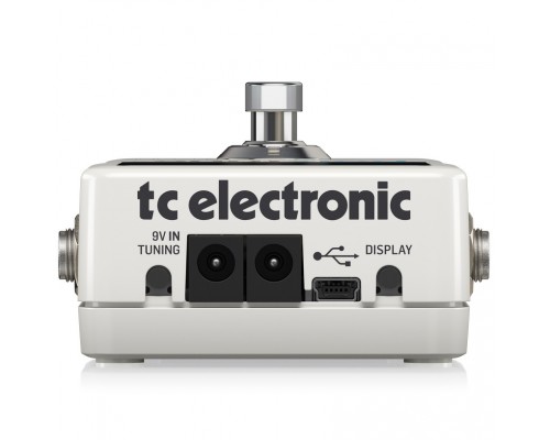 TC ELECTRONIC POLYTUNE 3 - хроматический тюнер с полифоническим режимом и отключаемым буфером