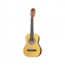 BARCELONA CG36 N 1/2 - классическая гитара, 1/2, анкер, верхняя дека - ель, цвет натуральный глянцев