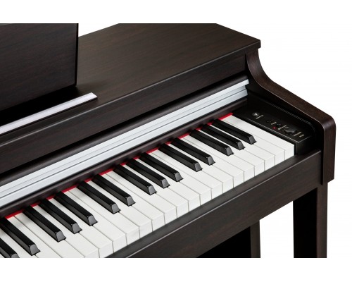 KURZWEIL M120 SR - цифр. пианино (2 места), банкетка, 88 молот. клавиш, полифония 256, цвет палисанд