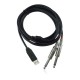 BEHRINGER LINE 2 USB - линейный стерео USB-аудиоинтерфейс (кабель), 44.1кГц и 48 кГц, длина 2 м.
